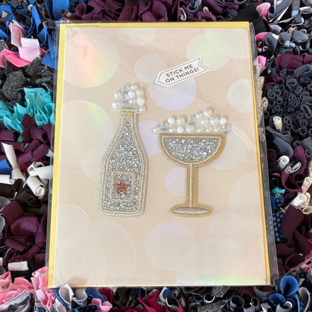 🆕Papyrus 3D Sticky Patch “Celebration” Greeting Card